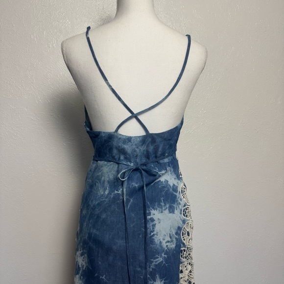 Jen's Pirate Booty Denim & Lace Wildwood Maxi Dress - Picture 5 of 10